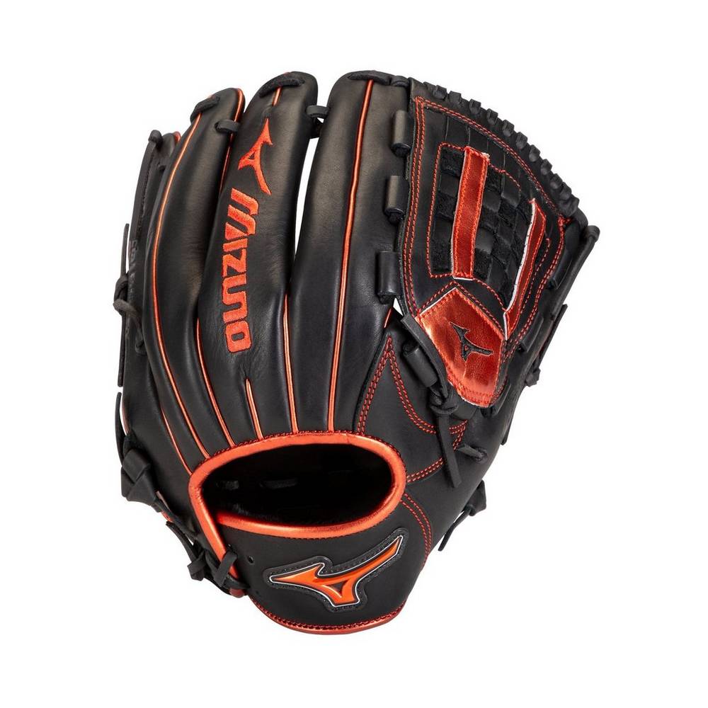 Mens Mizuno MVP Prime SE Pitcher 12" Baseball Gloves Black/Red Philippines (YUEDVZ346)